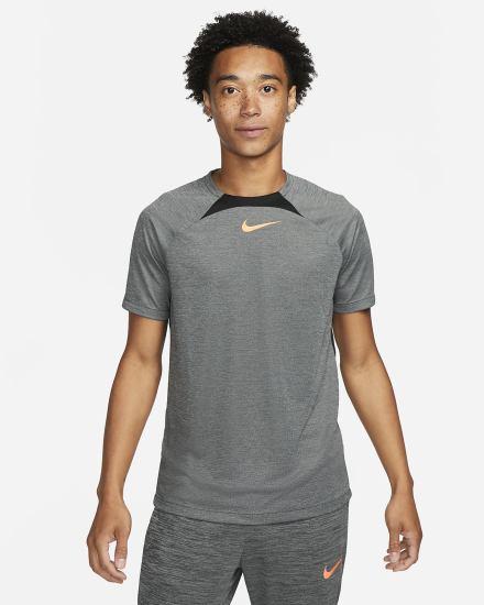 Camiseta Nike Dri-FIT Academy Short-Sleeve Soccer Top Hombre Negras | NKBEC-7684