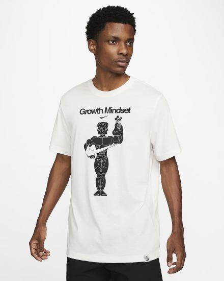 Camiseta Nike Dri-FIT Estampadas Training Hombre Blancas | VPCSD-8593