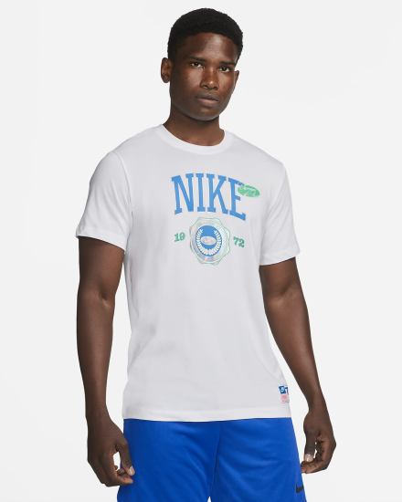 Camiseta Nike Dri-FIT Training Hombre Blancas | EAYOZ-8053