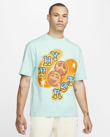 Camiseta Nike Jordan 'Why Not' Hombre Azules | OVJDS-6320