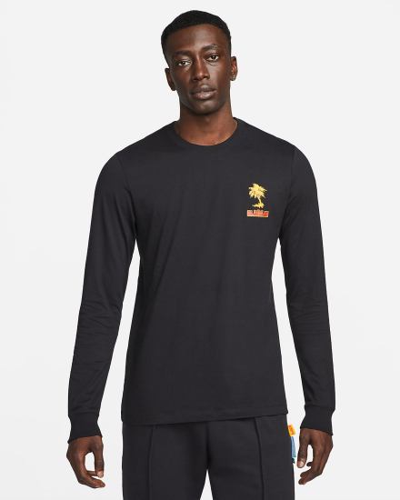 Camiseta Nike LeBron SFG Long-Sleeve Hombre Negras | YQKZN-3542
