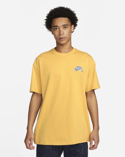 Camiseta Nike SB Skate Hombre Doradas | PNDMK-7149