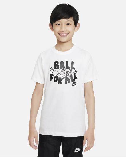 Camiseta Nike Sportswear Culture of Basketball Kids Niño Blancas | NSHTD-8365