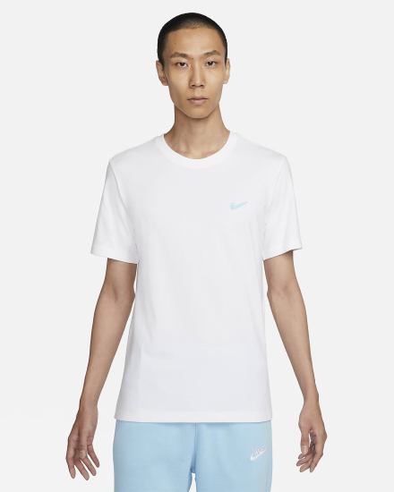 Camiseta Nike Sportswear Hombre Blancas | CEGFW-1379