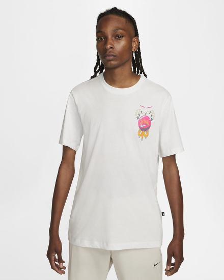 Camiseta Nike Sportswear Hombre Blancas | RDAMT-1689