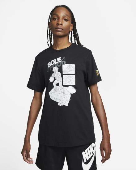 Camiseta Nike Sportswear Hombre Negras | ALIVZ-5239