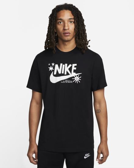 Camiseta Nike Sportswear Hombre Negras | OZLUS-7561