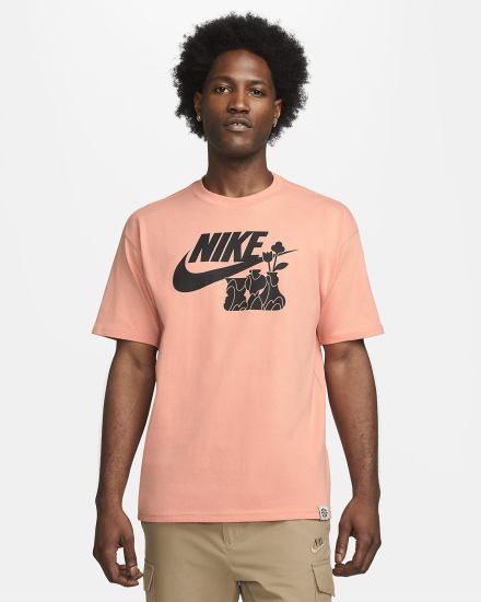 Camiseta Nike Sportswear Hombre Rosas | NWLGC-5018