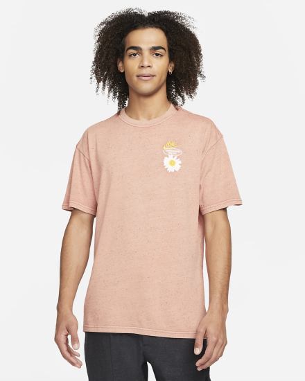 Camiseta Nike Sportswear Hombre Rosas | PQHLA-0153