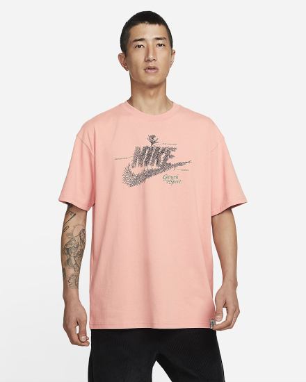 Camiseta Nike Sportswear Hombre Rosas | WZONM-8127
