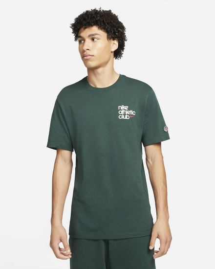 Camiseta Nike Sportswear Hombre Verde | PBGAX-8576