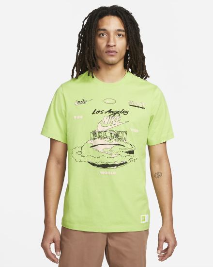 Camiseta Nike Sportswear Hombre Verde | ZLDFU-4569