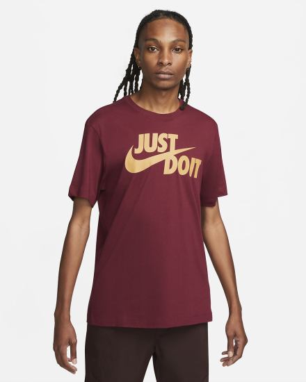 Camiseta Nike Sportswear JDI Hombre Burdeos | ZGHIY-7695