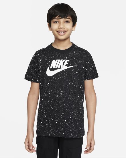 Camiseta Nike Sportswear Kids Niña Negras | FJRSZ-2109
