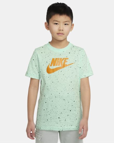 Camiseta Nike Sportswear Kids Niña Verde Menta | IPJUD-3427
