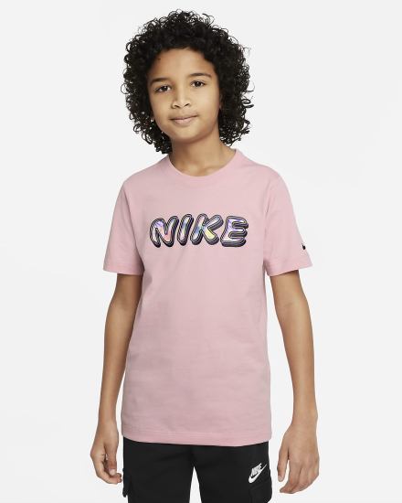 Camiseta Nike Sportswear Kids Tie-Dye Niño Rosas | PMWBC-4895