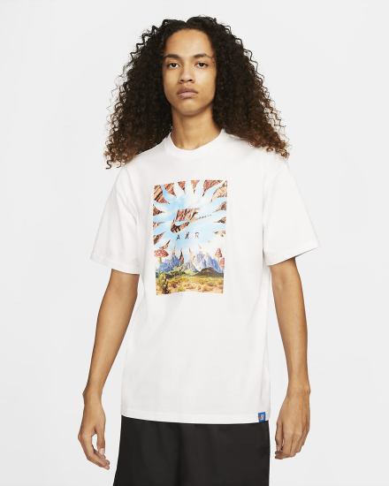 Camiseta Nike Sportswear Max90 Hombre Blancas | LGVRO-9860