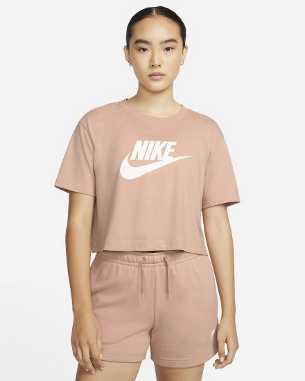 Camiseta Nike Sportswear (Plus Size) Mujer Rosas Blancas | XSZMD-1964