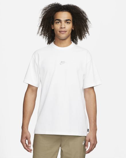 Camiseta Nike Sportswear Premium Essentials Hombre Blancas | ITUEB-5346