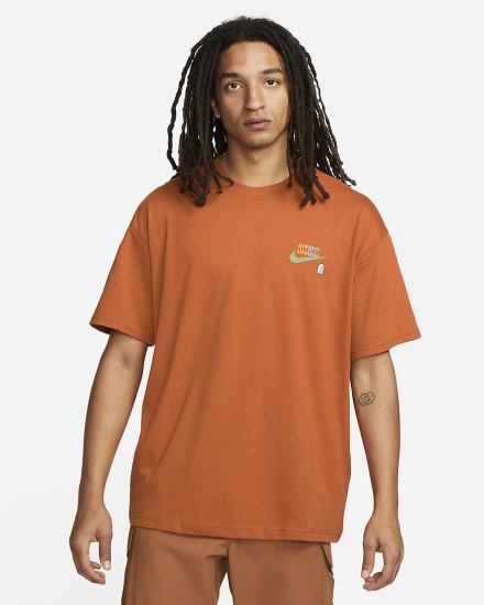 Camiseta Nike Sportswear "Sole Craft" Hombre Naranjas | LHVRK-2901