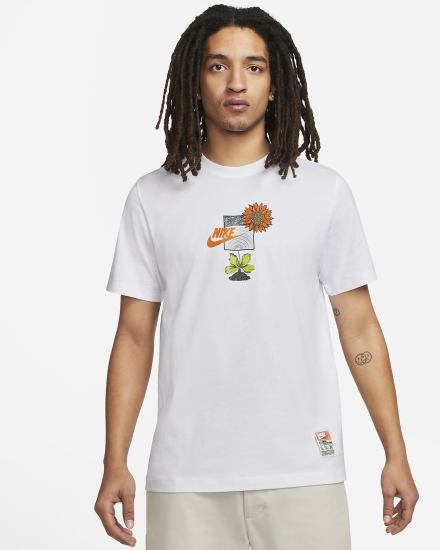 Camiseta Nike Sportswear Sole Hombre Blancas | DKQJP-1497