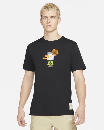 Camiseta Nike Sportswear Sole Hombre Negras | TWKPX-1639