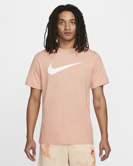 Camiseta Nike Sportswear Swoosh Hombre Blancas | TBDYJ-0175