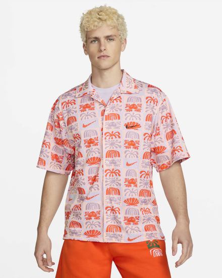 Camiseta Nike Spring Top Hombre Naranjas | WYAZI-7532
