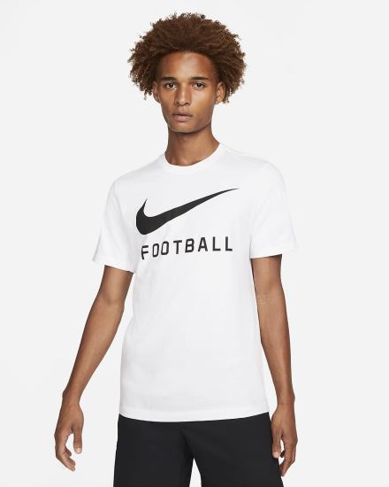 Camiseta Nike Swoosh Hombre Blancas | BVOQJ-8752