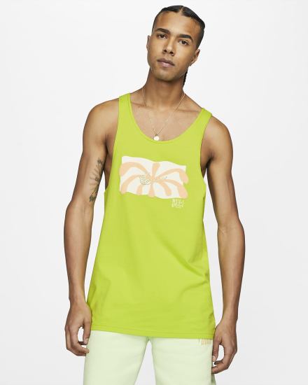 Camiseta Tirantes Nike Sportswear Spring Break Hombre Verde | TOYJH-9358