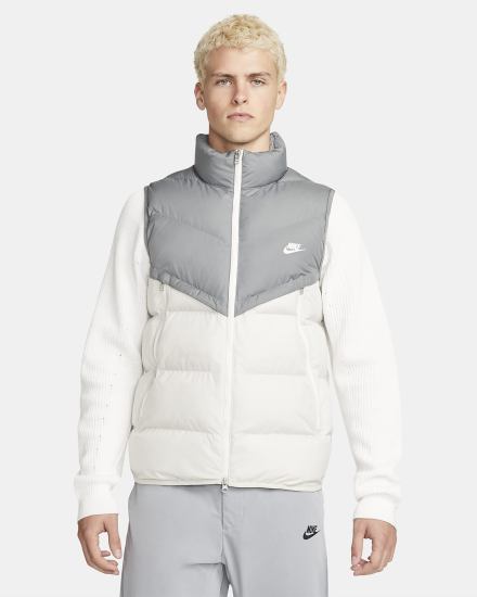 Chalecos Nike Storm-FIT Windrunner PRIMALOFT® Insulated Hombre Gris Beige Claro | ZCPFI-3061
