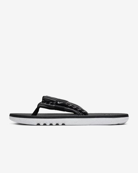 Chanclas Nike EcoHaven Next Nature Hombre Negras Blancas | IZXVA-2389