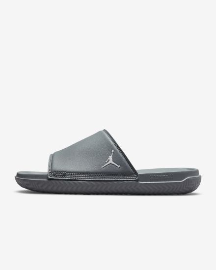 Chanclas Nike Jordan Play Hombre Gris | IXMSN-7546
