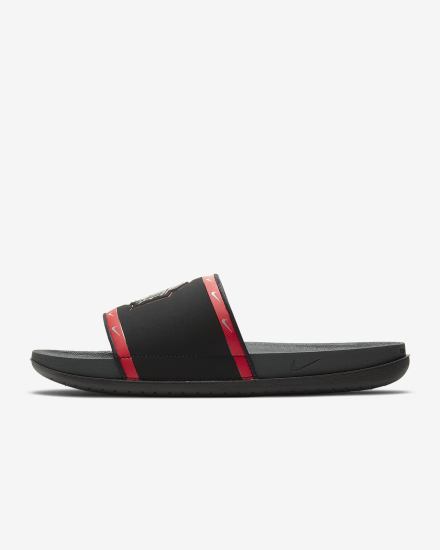 Chanclas Nike Offcourt (Kentucky) Hombre Negras Rojas Gris | FDLBT-6503