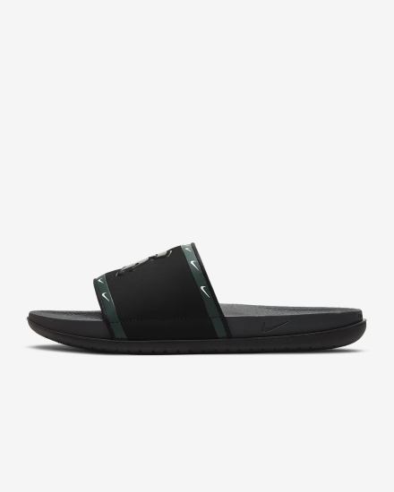Chanclas Nike Offcourt (Kentucky) Hombre Negras Verde Blancas Gris | NFIOM-0593