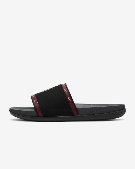 Chanclas Nike Offcourt (Kentucky) Hombre Negras Rojas Blancas Gris | QKTZP-3249