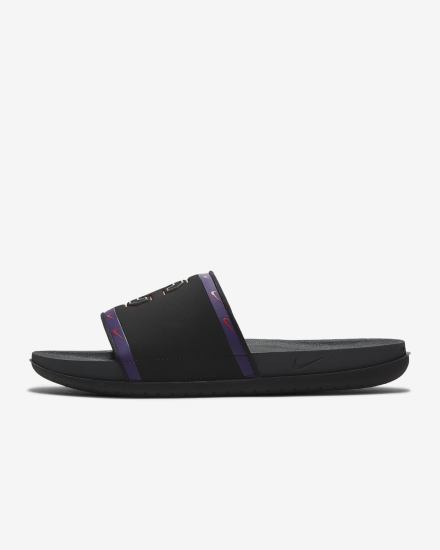 Chanclas Nike Offcourt (Kentucky) Hombre Negras Moradas Naranjas Gris | YCWOV-7260