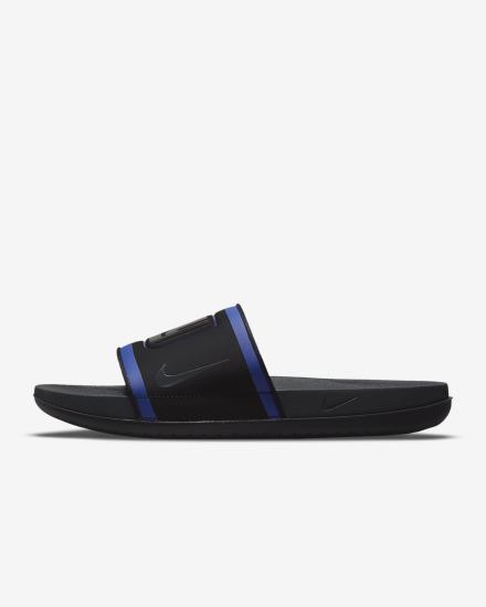 Chanclas Nike Offcourt (NFL Carolina Panthers) Hombre Negras Rojas Azul Real Gris | NDLSQ-9143