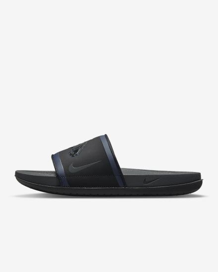Chanclas Nike Offcourt (NFL Carolina Panthers) Hombre Negras Naranjas Azul Marino Gris | OZYRM-0597