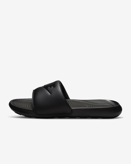 Chanclas Nike Victori One Hombre Negras | ARPNW-6039