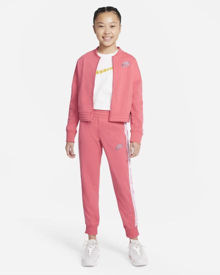 Chandals Nike Sportswear Kids Tracksuit Niña Rosas Azules Gris Claro | FWMAZ-3158