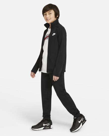 Chandals Nike Sportswear Kids Tracksuit Niña Negras Blancas | PRLJN-4382