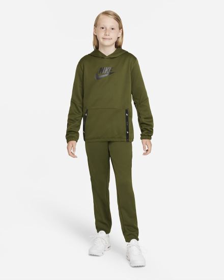 Chandals Nike Sportswear Kids Tracksuit Niña Verde Negras | ZJEWN-4372