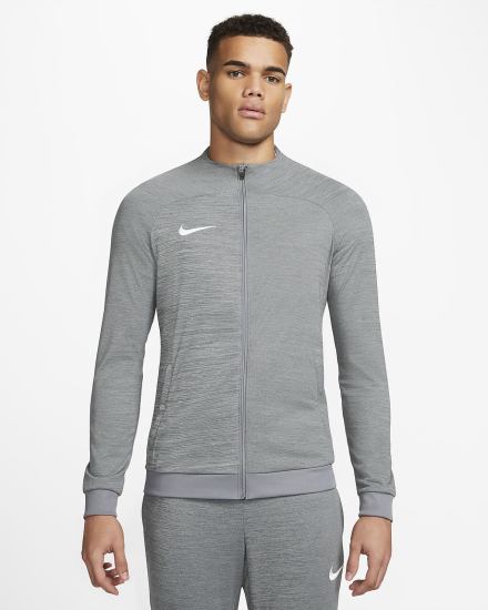 Chaquetas Nike Dri-FIT Academy Soccer Track Hombre Gris Blancas | XDNBP-9653