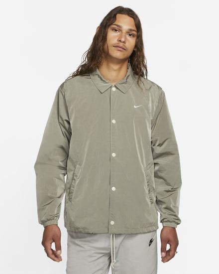 Chaquetas Nike Sportswear Authentics Coaches Hombre Blancas | EUJVS-3761