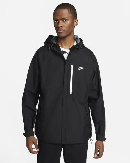 Chaquetas Nike Sportswear Storm-FIT Legacy Hooded Shell Hombre Negras | XVCLH-4805