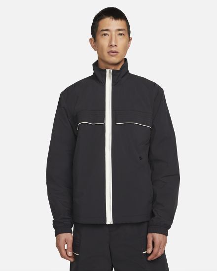 Chaquetas Nike Sportswear Style Essentials Lined M65 Hombre Negras Plateadas Negras | FCOBN-5182