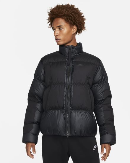 Chaquetas Nike Sportswear Therma-FIT Repel Puffer Hombre Negras Gris Oscuro | COKGH-5704