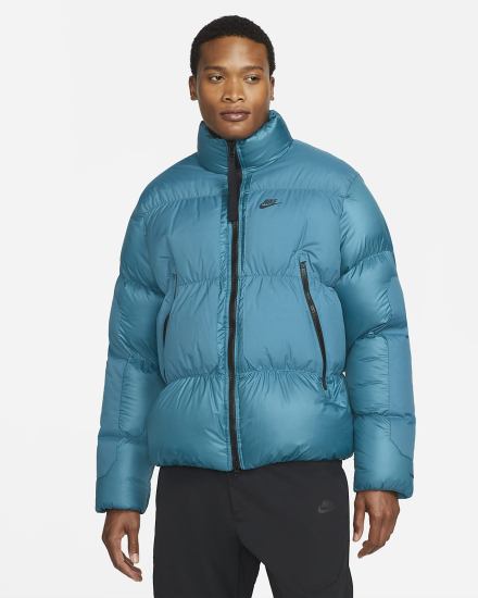 Chaquetas Nike Sportswear Therma-FIT Repel Puffer Hombre Azules Negras | XMTYI-8714