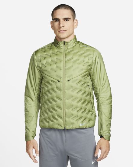 Chaquetas Nike Therma-FIT ADV Repel Down-Fill Running Hombre Verde | AYKCW-6590